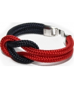 Cabo d'mar reef knot navy/red